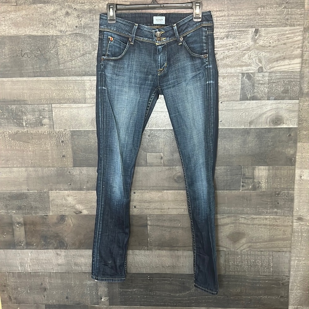 Hudson Blue Jeans with Buttoned Back Pockets